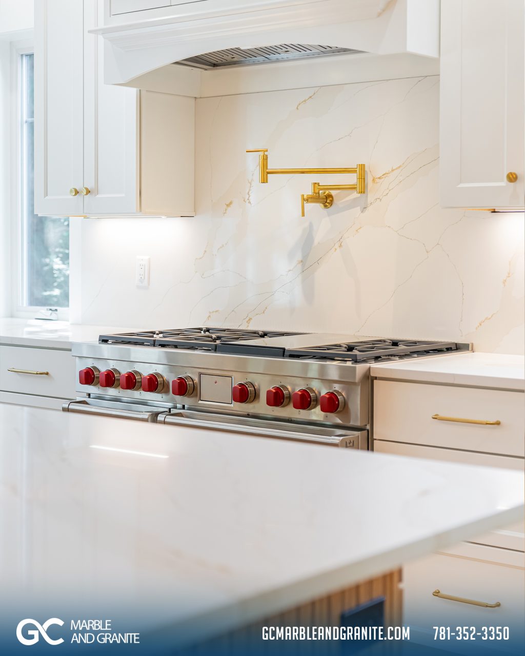 Instagram post from gcmarbleandgranite. This post is in position 2.