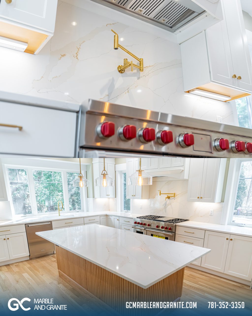 Instagram post from gcmarbleandgranite. This post is in position 4.